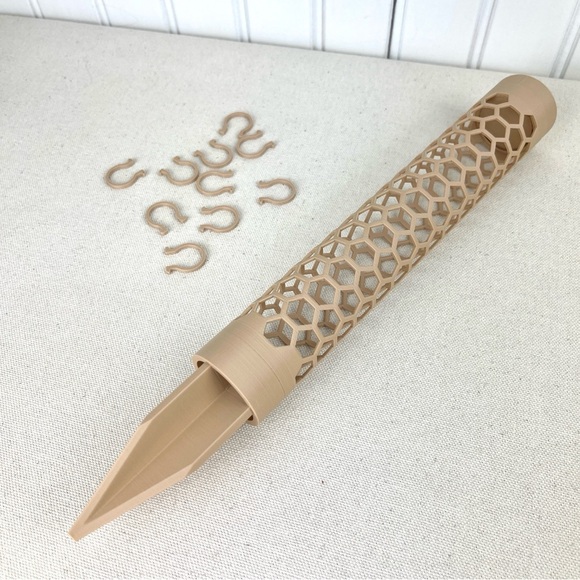 Hexagon Moss Pole, Moss Pole Set, Stackable Plant Support, Climbing Houseplants - Picture 3 of 6